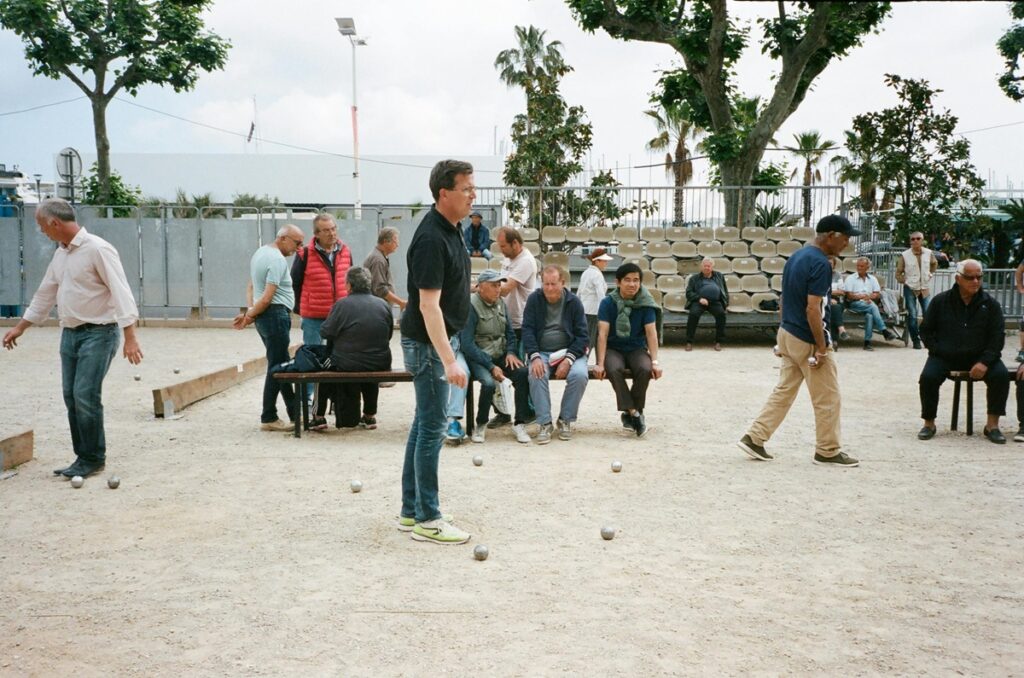Concours de pétanque