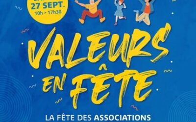 Valeurs en Fête : fête des associations & du bénévolat