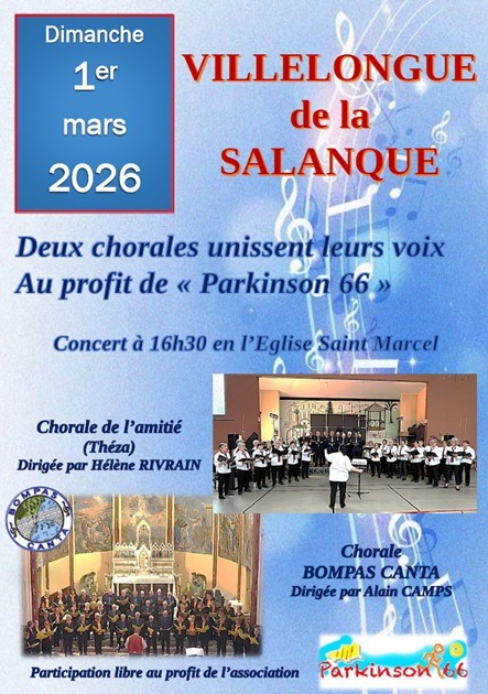 Concert au profit de Parkinson 66