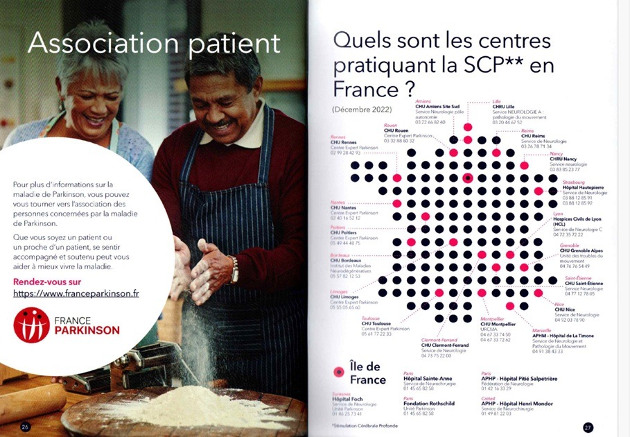 Quels sont les centres pratiquant la SCP en France?