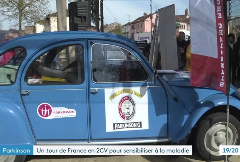 Tour de France en 2CV – départ